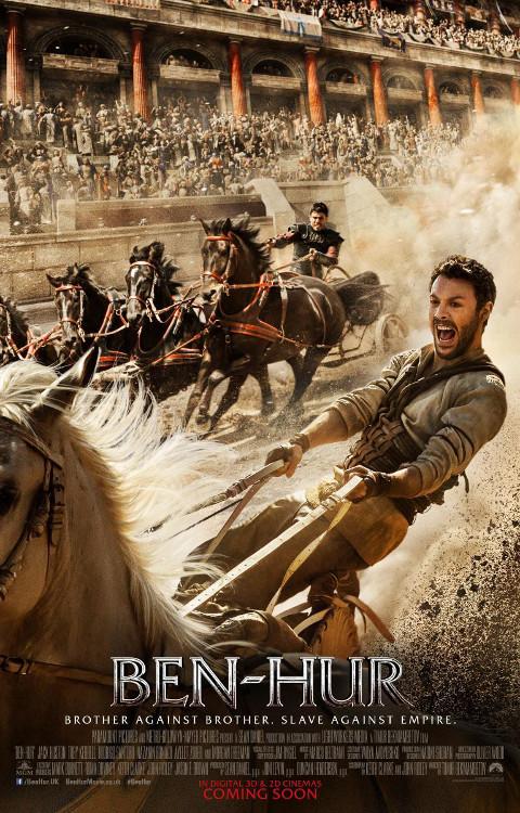 Se estrena en Cinelandia Ribadeo la película "Ben-Hur". Siguen "Mascotas", "Cuerpo de Elite" y "Peter y el dragón". 