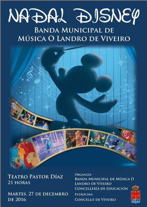 O Teatro Pastor Díaz, de Viveiro, acollerá os días 27 e 28 de decembro o concerto Nadal Disney e o espectáculo de maxia Nadal Máxico. 